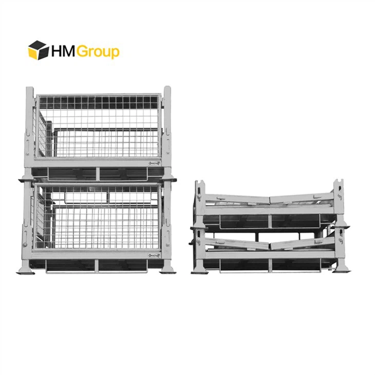 3 Mesh Stackable Stillage Cage